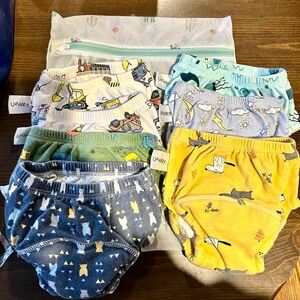 UPARY Cloth Training Pants / Potty Training Underwear Bundle (8 Pairs) + Bag
